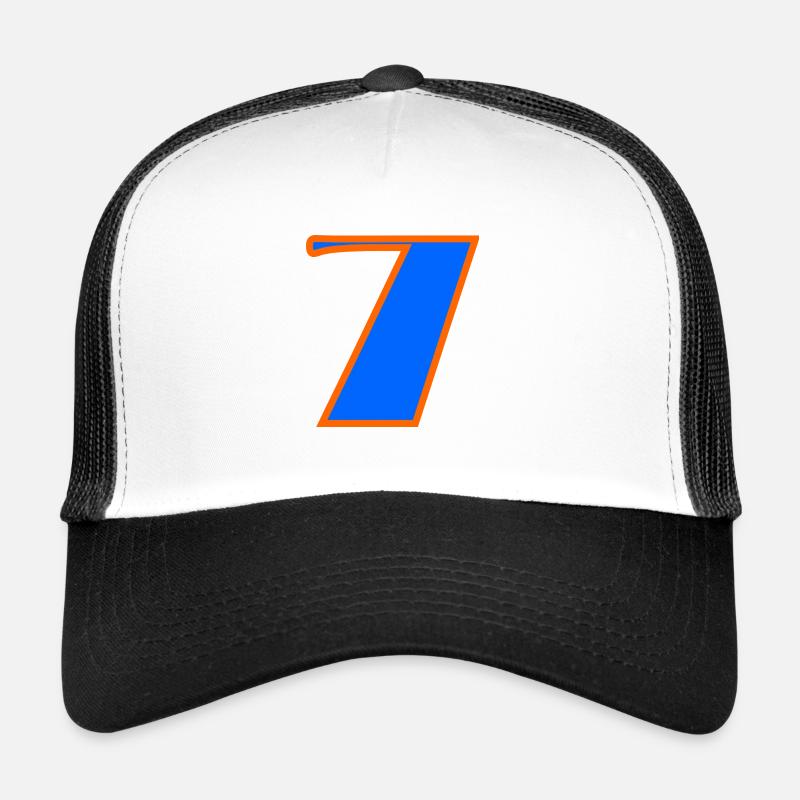 7. 7 YEARS. 7th ANNIVERSARY. BIRTHDAY 7 YEARS Trucker Cap