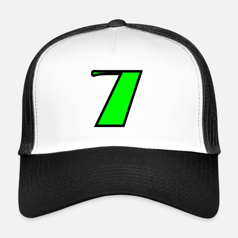 7. 7 YEARS. 7th ANNIVERSARY. BIRTHDAY 7 YEARS Trucker Cap