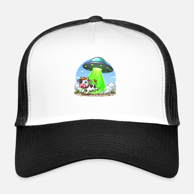 UFO Lands Trucker Cap