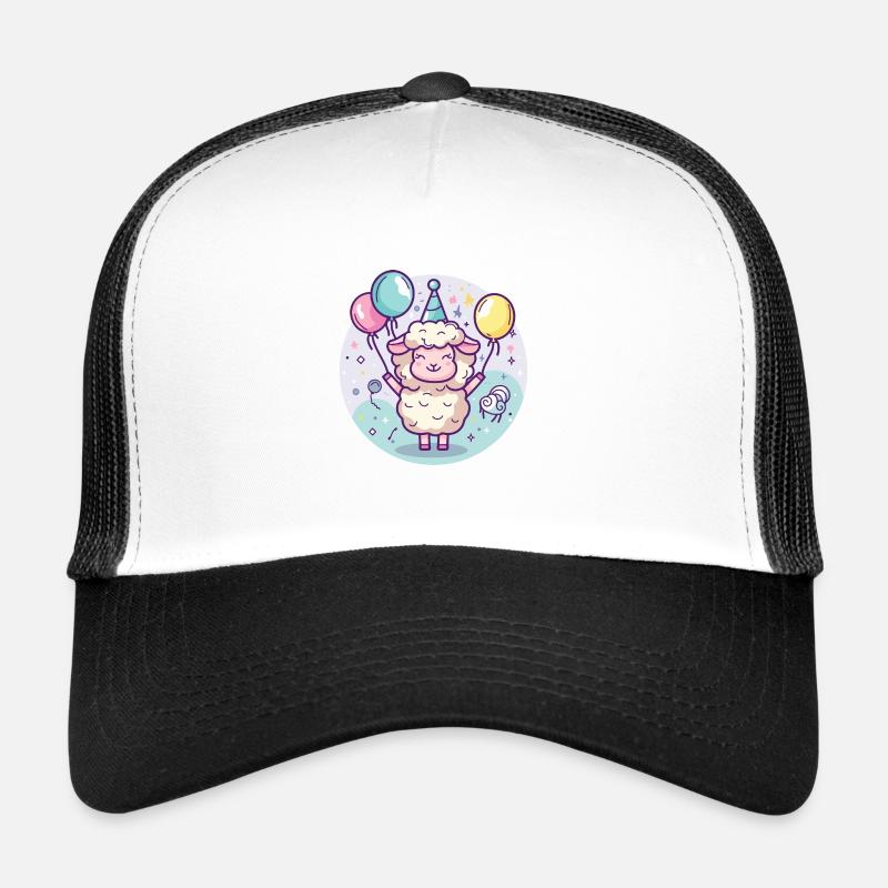 Mouton Anniversaire Bébé Casquette trucker 