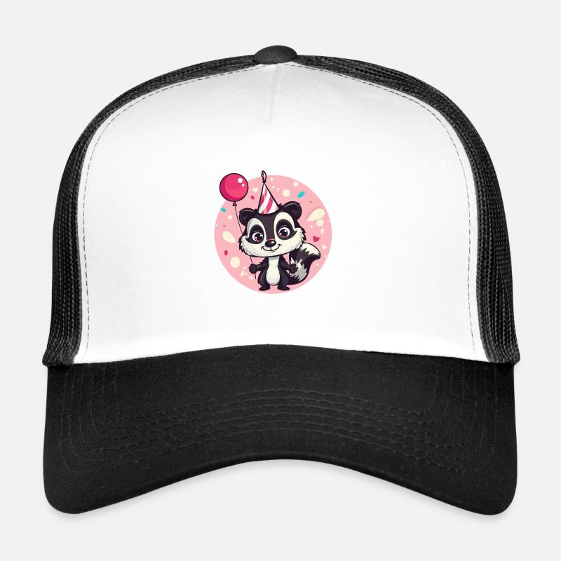 Stinktier Geburtstag Baby Trucker Cap