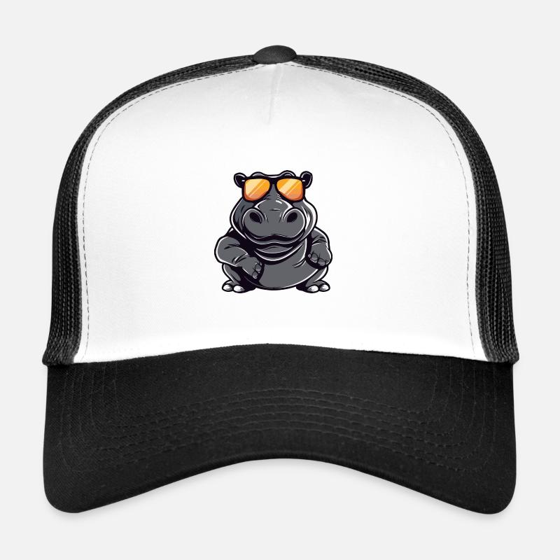 Nilpferd Tier Trucker Cap