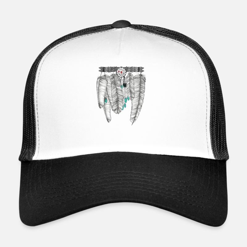 Feather Trucker Cap