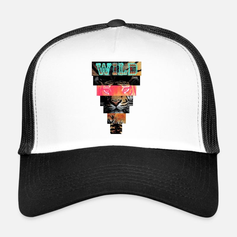 tiger21 - Trucker Cap - Weiß/Schwarz