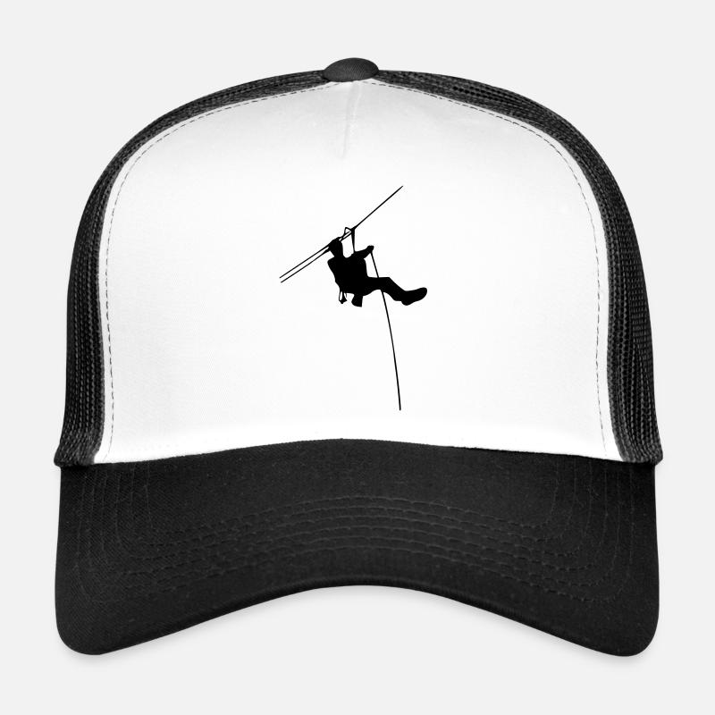 Hochseilgarten - Trucker Cap - Weiß/Schwarz
