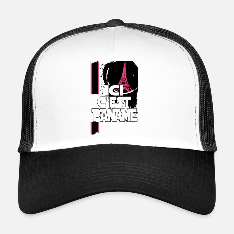 ici c'est paname Casquette trucker 