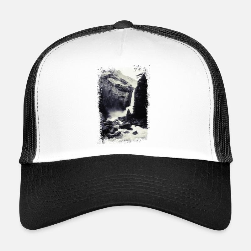 Chute d'eau à l'état sauvage Casquette trucker 