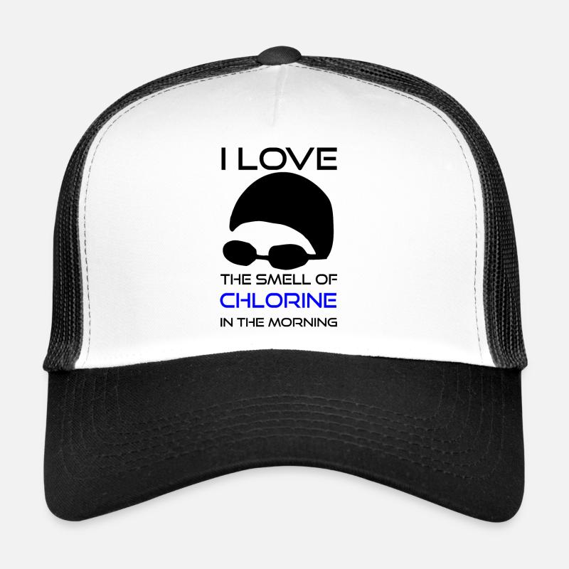 Natation Sort chlore odeur Casquette trucker 
