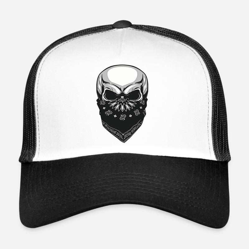 Skull bandit Trucker Cap