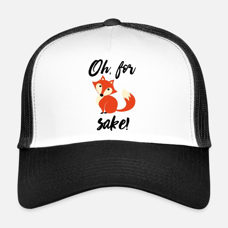 Oh, pour sake ! - Casquette trucker  - blanc/noir