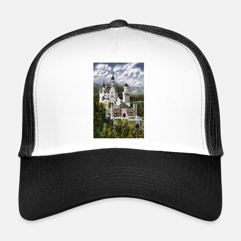 Château de Neu Schwanstein Casquette trucker 