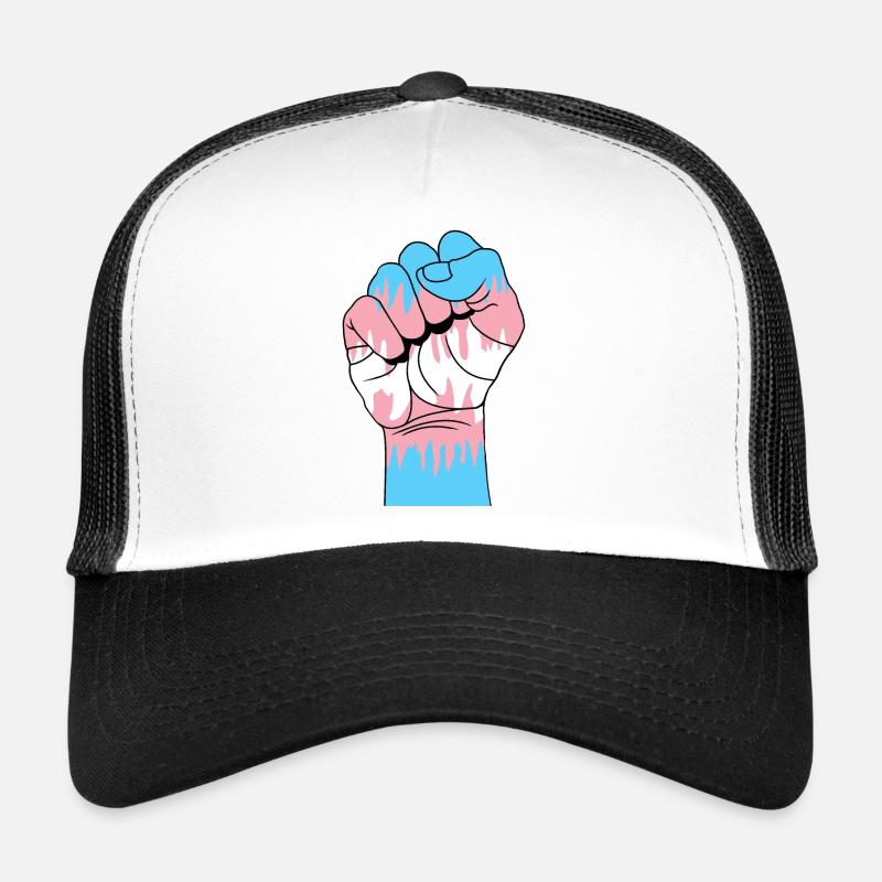 Poing Trans Casquette trucker 