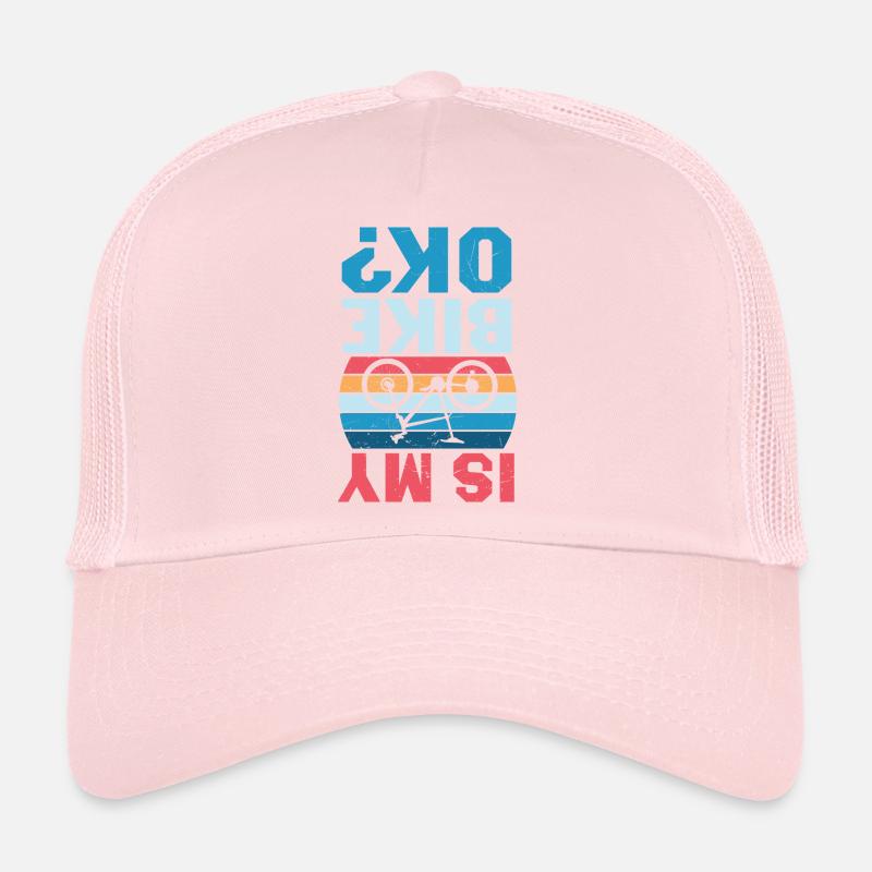 Cyclisme Vélo Cycliste VTT Slogan Design Casquette trucker 