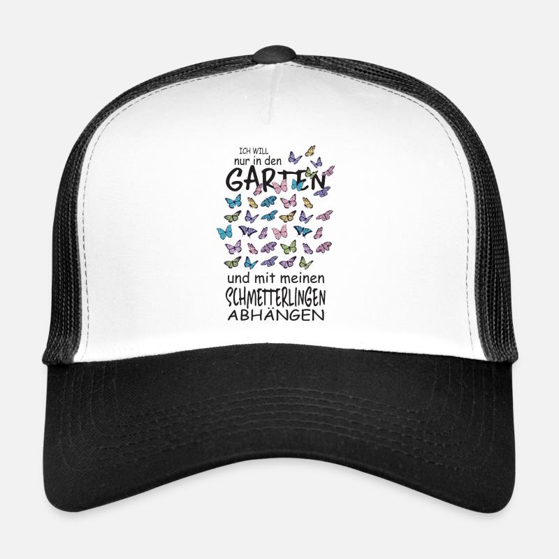 Schmetterlinge und mein Garten Trucker Cap