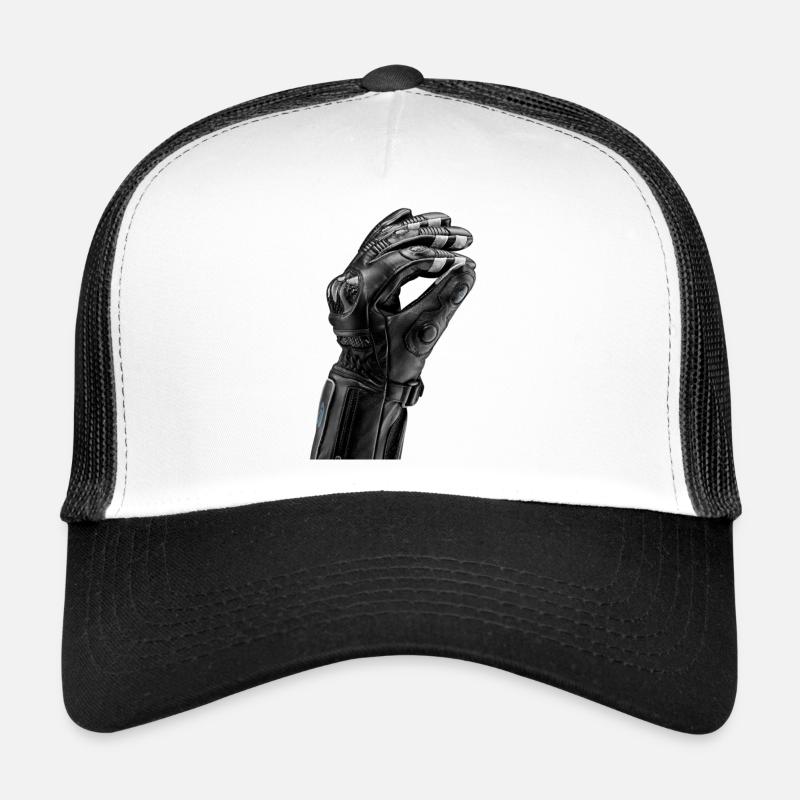 Robotarm - Trucker Cap - Weiß/Schwarz