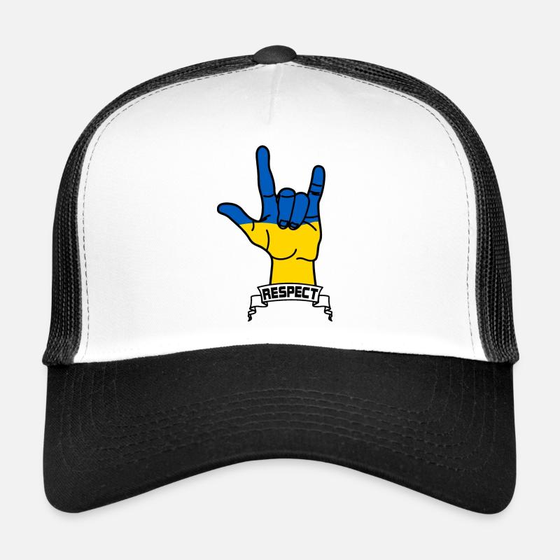 Respect de l’ukraine Casquette trucker 