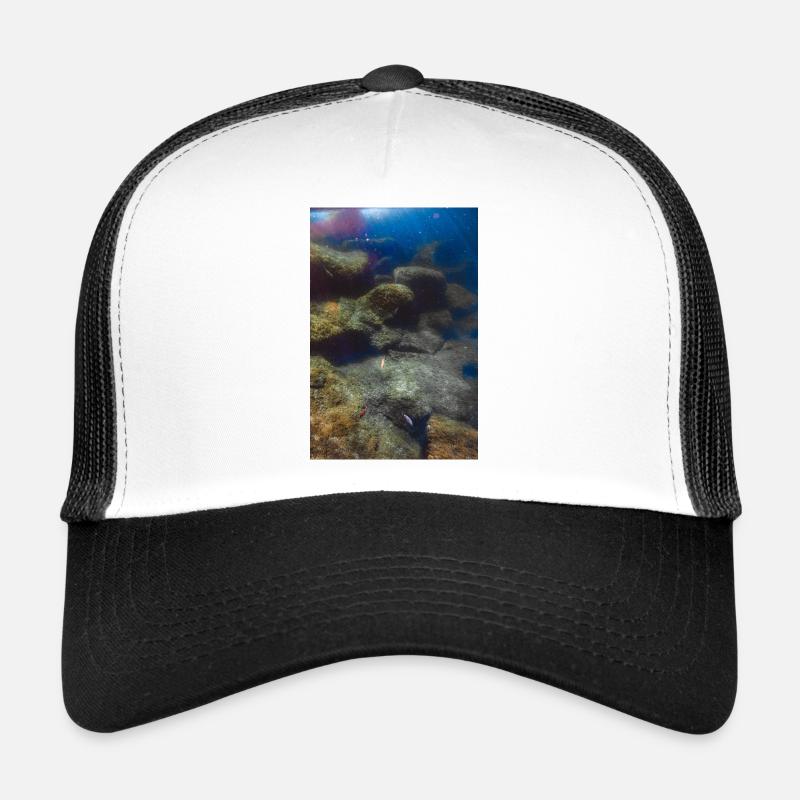 Marine life - Trucker Cap - white/black