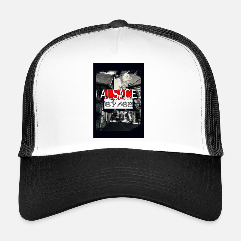 Alsace Old Style - Trucker Cap - white/black