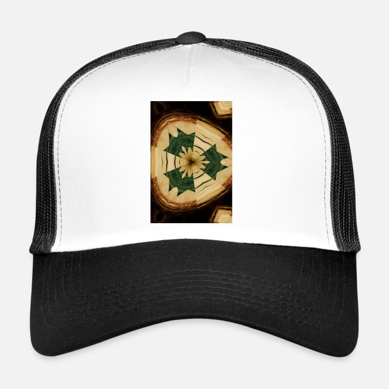 Holzige Blume Trucker Cap