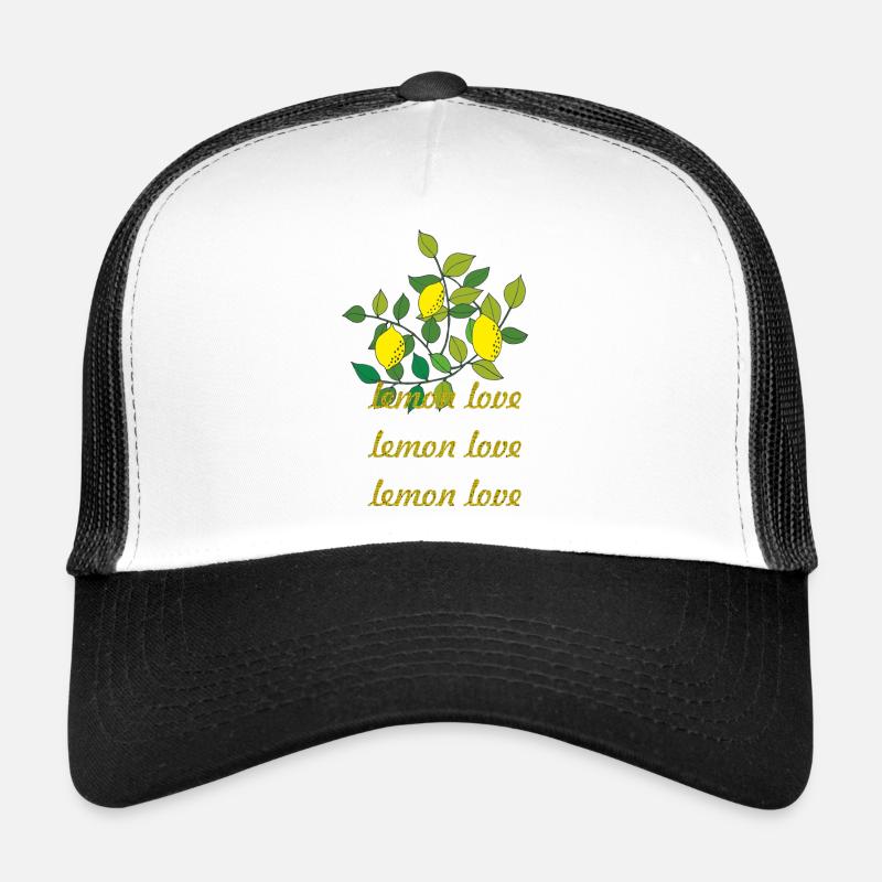citron amour Casquette trucker 