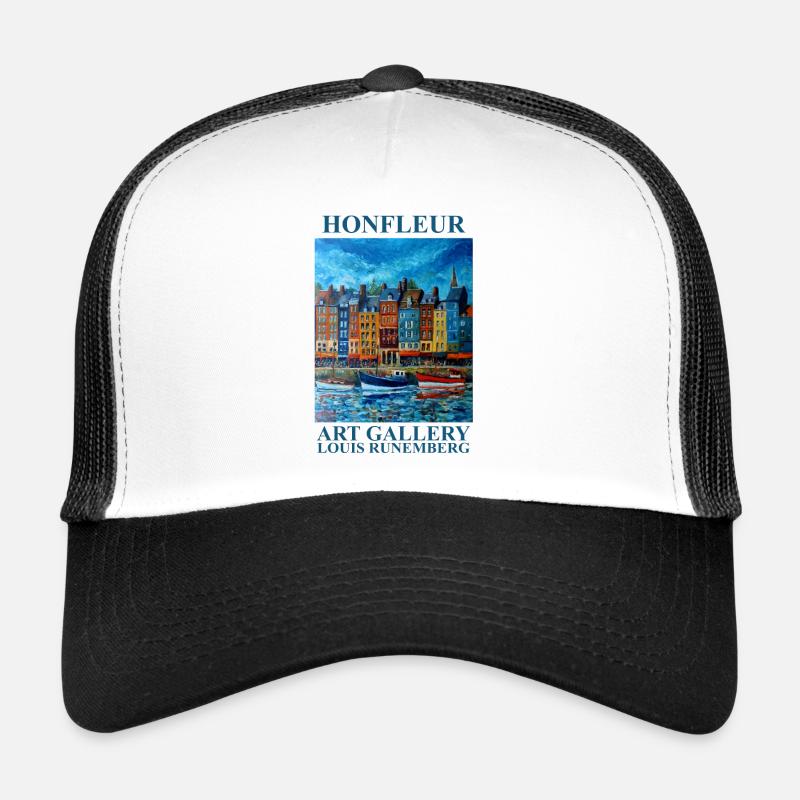 AFFICHE HONFLEUR ART GALERIE Louis RUNEMBERG © Casquette trucker 