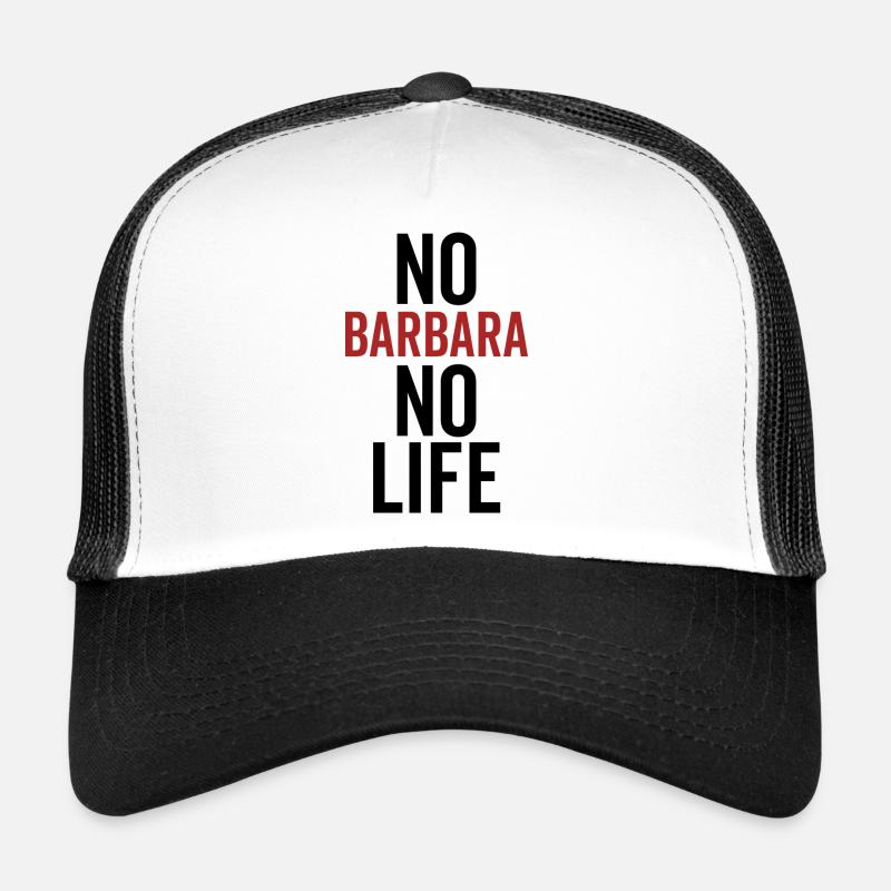 Pas de Barbara Pas de vie Casquette trucker 