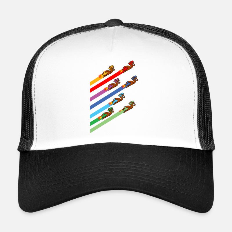 Drôles d’escargots de course Casquette trucker 