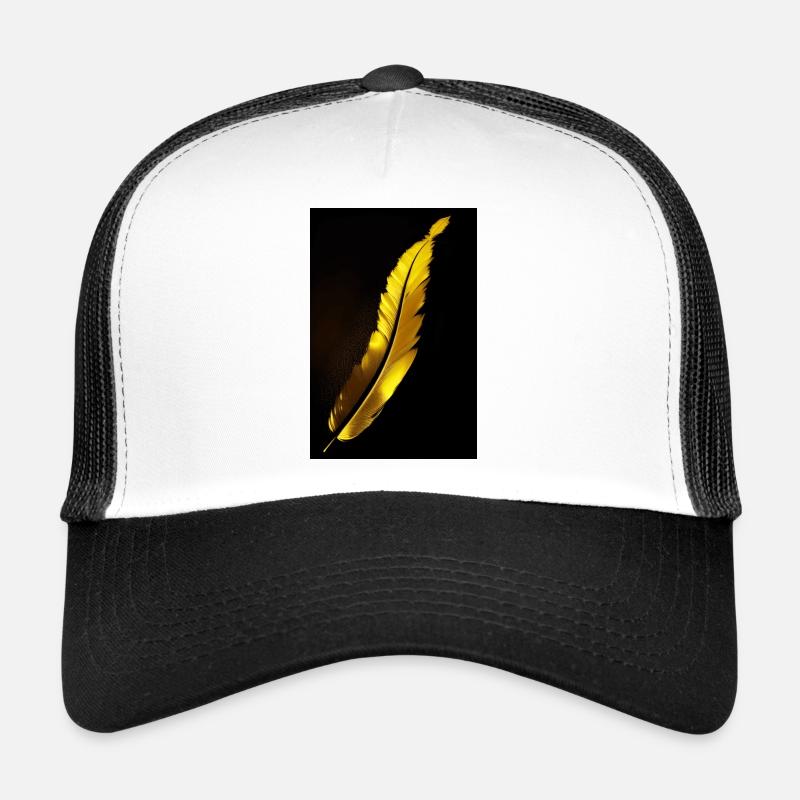 Feather Trucker Cap
