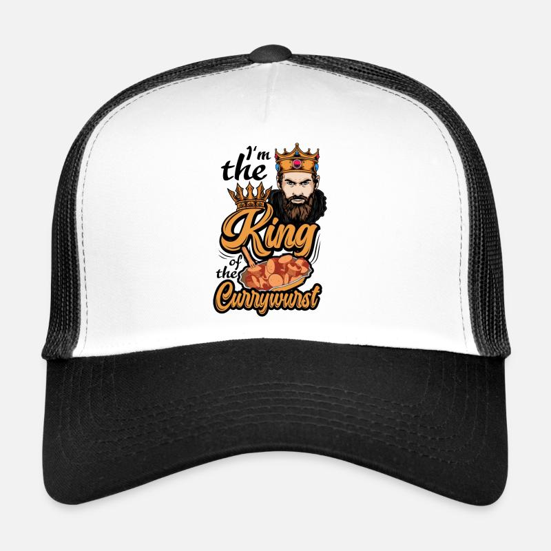 Je suis le roi de la Currywurst Casquette trucker 