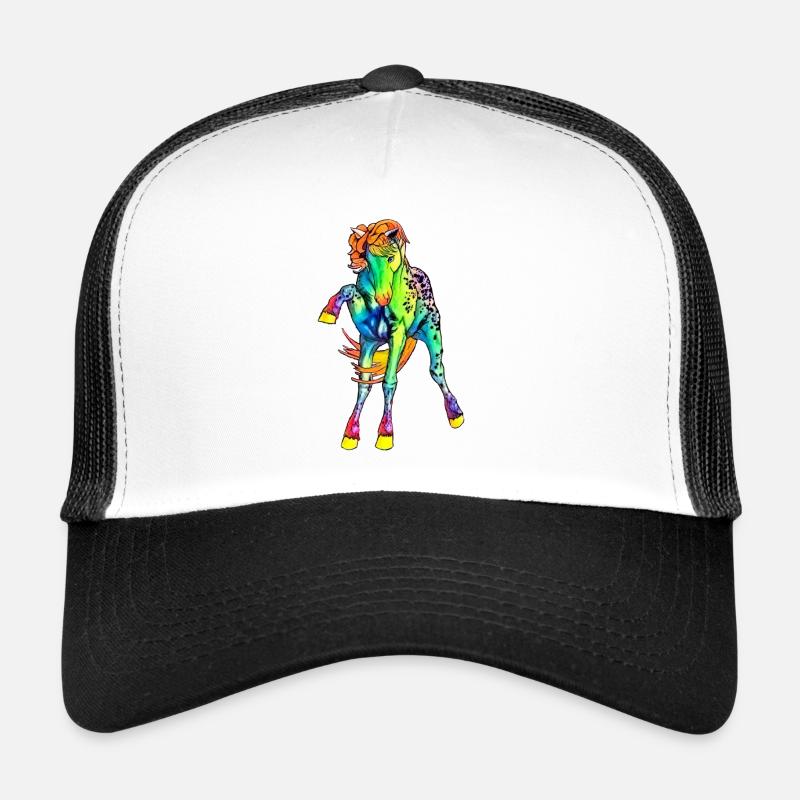 Cheval néon Casquette trucker 