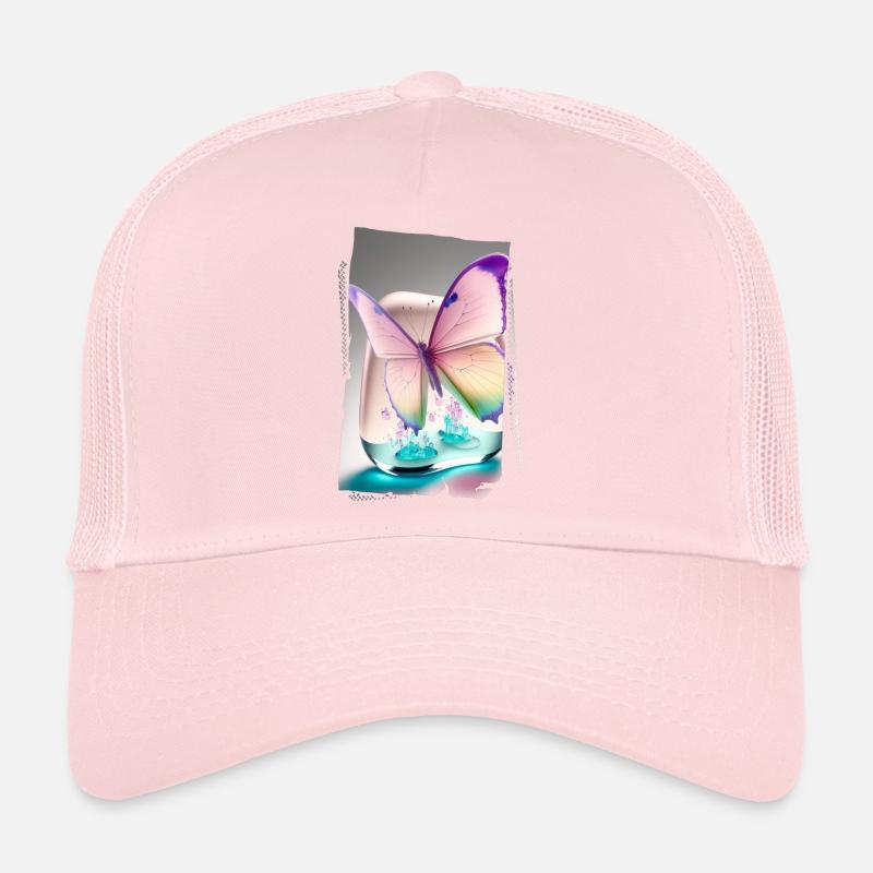 Papillon Fondant Casquette trucker 