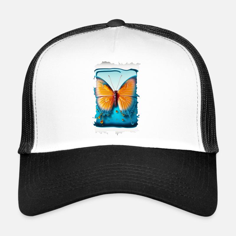 Melting butterfly Trucker Cap
