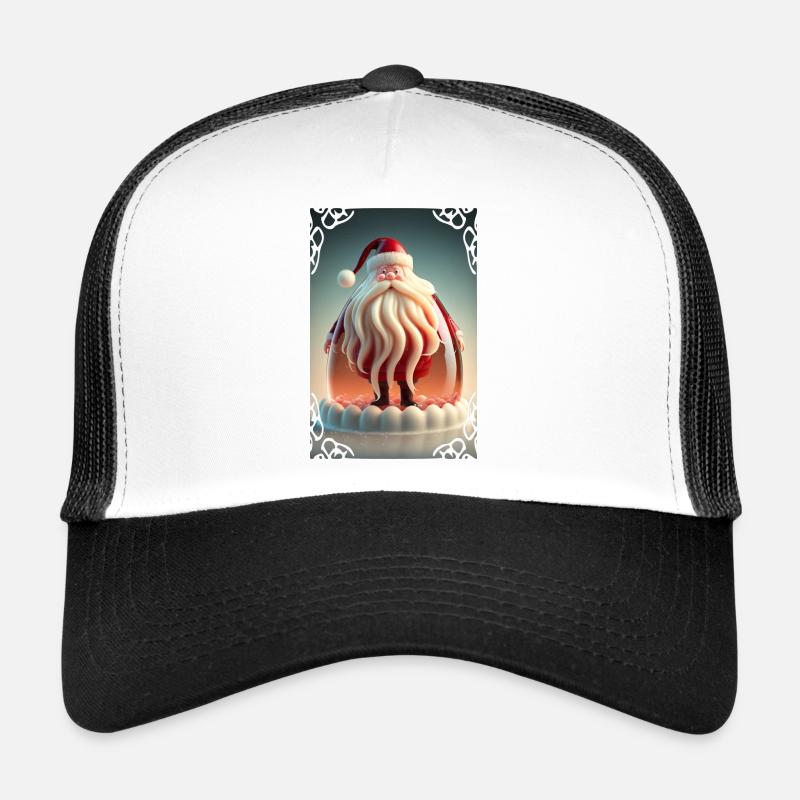 Père Noel en Gelée Casquette trucker 