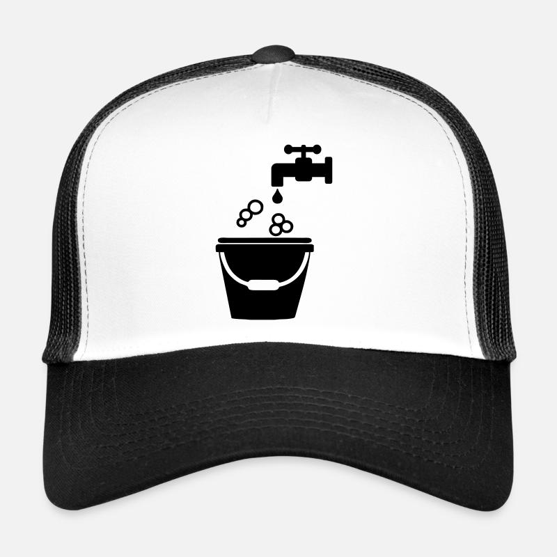 Cleaning tool logo bucket Trucker Cap
