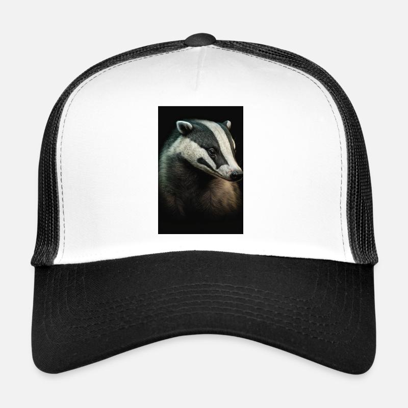 Dachs niveau réaliste Casquette trucker 