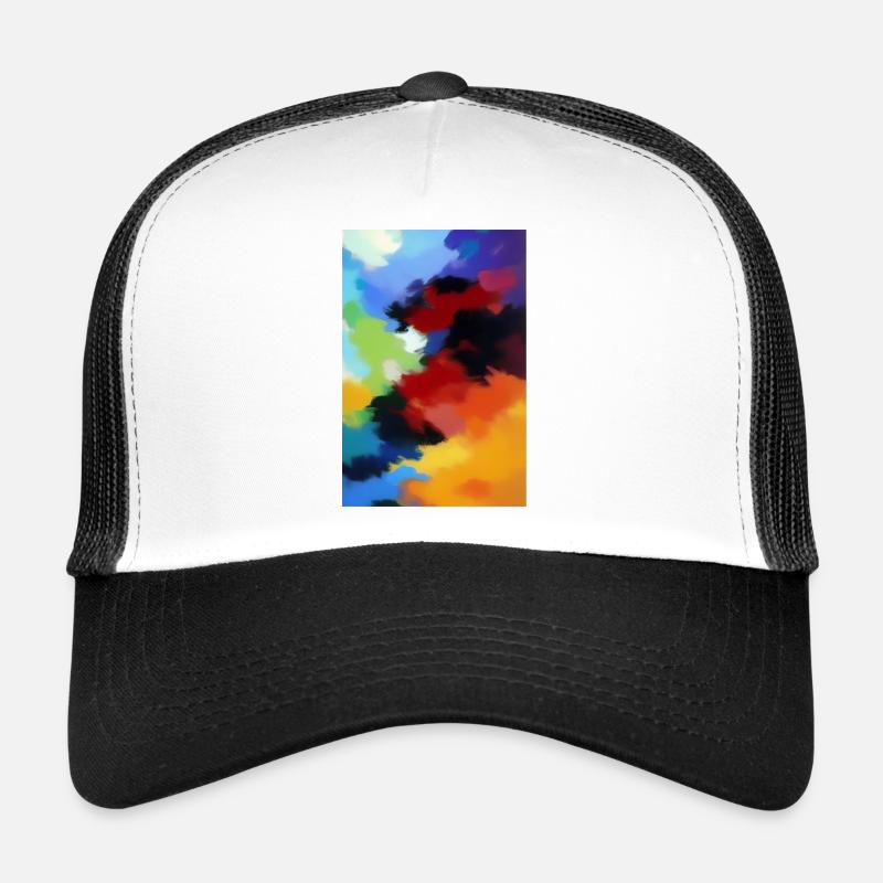 Malerei Muster Trucker Cap