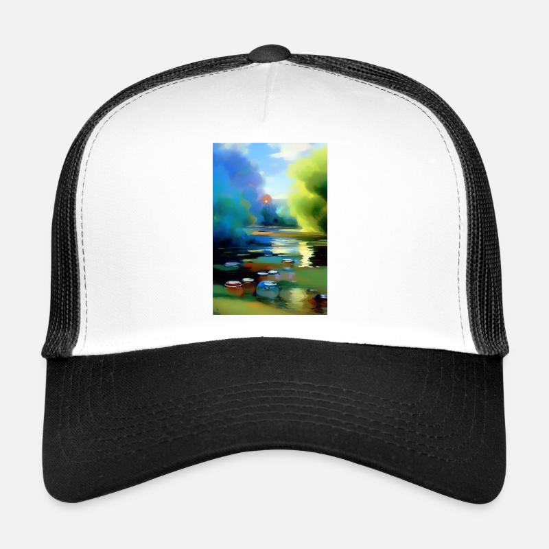 Abstract patterns and shapes Trucker Cap