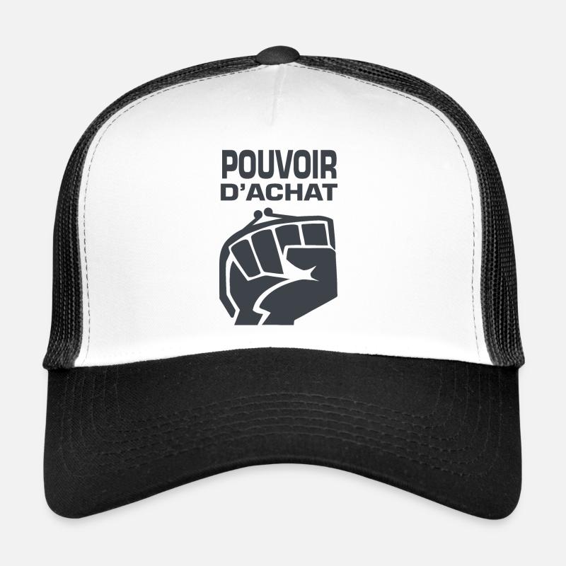 pouvoir d'achat Casquette trucker 