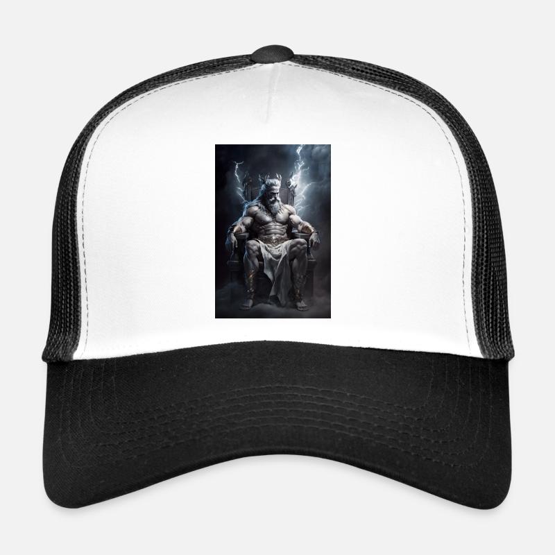 Zeus - Trucker Cap - Weiß/Schwarz