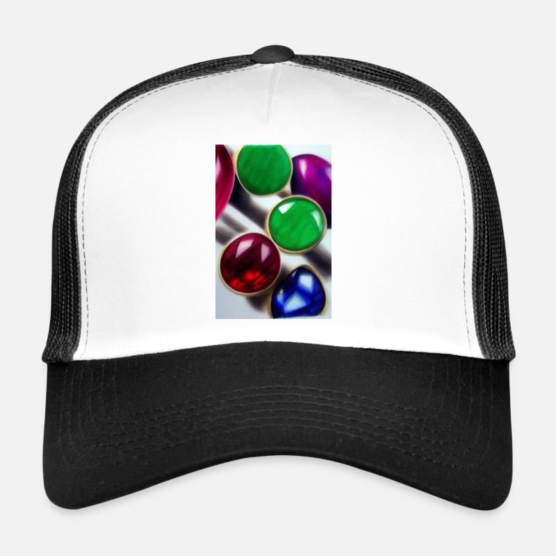 Pierres précieuses Casquette trucker 