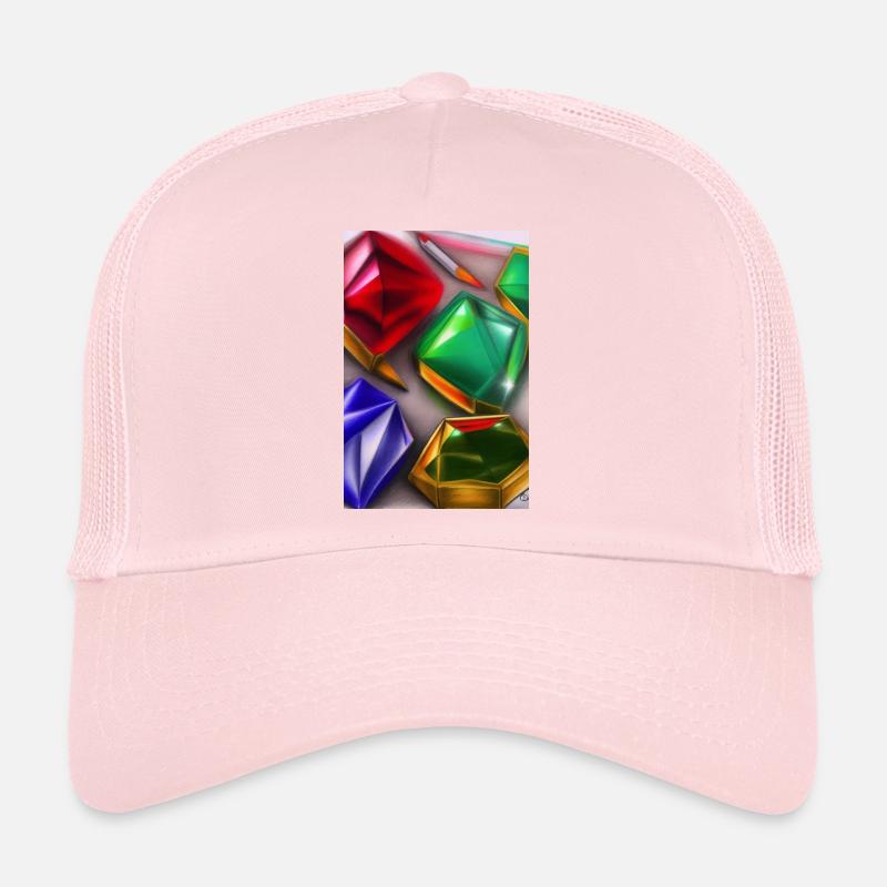 Pierres précieuses Casquette trucker 