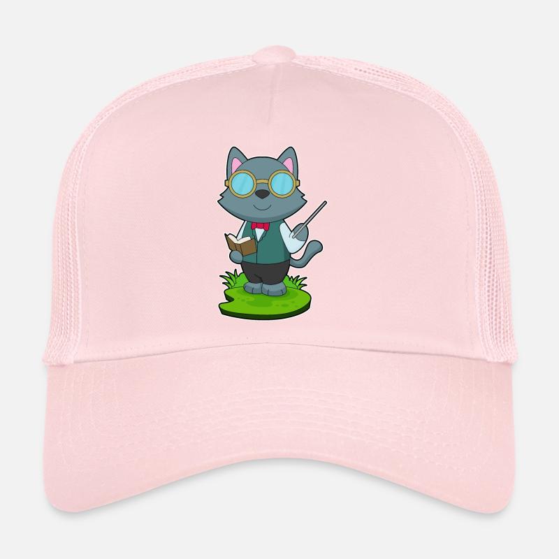 Katze Lehrer Pointer Trucker Cap