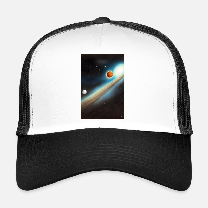Space and planets Trucker Cap
