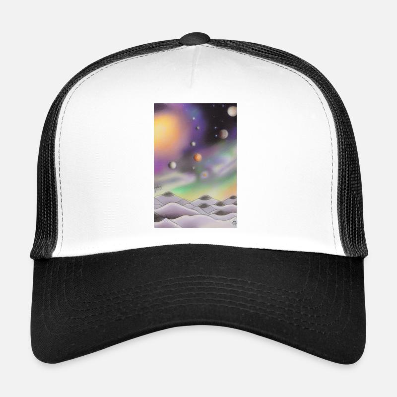 Space and planets Trucker Cap