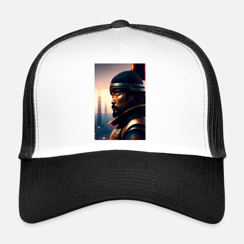 Samouraï futuriste Casquette trucker 