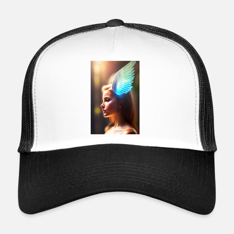 Macht - Trucker Cap - Weiß/Schwarz