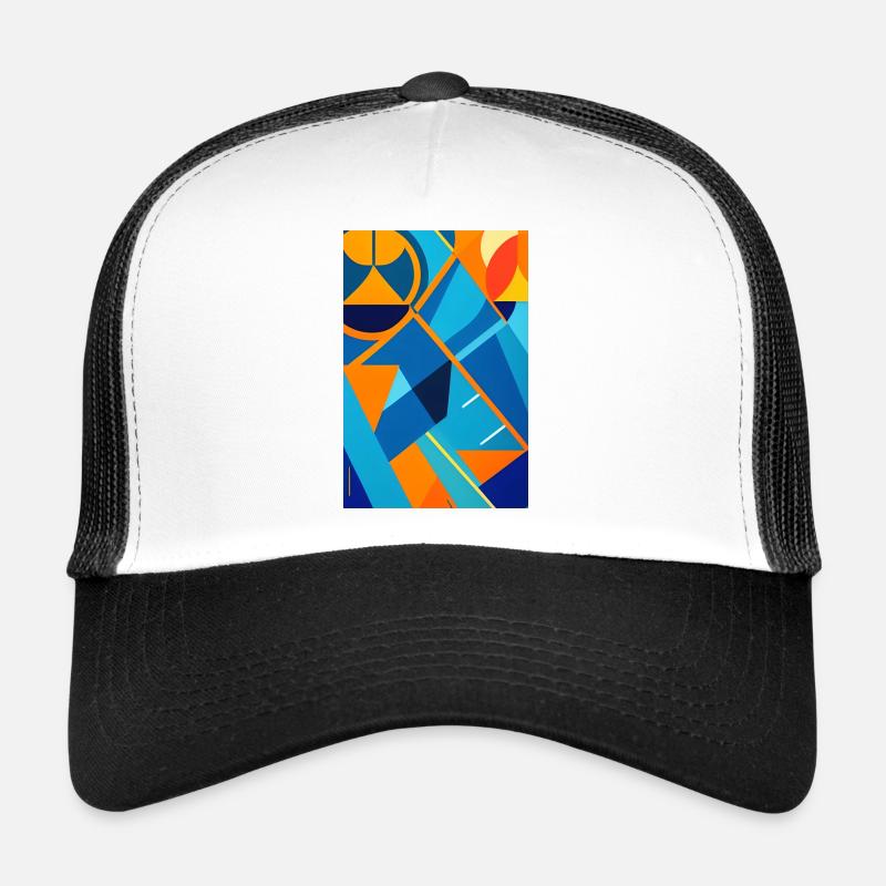 Art abstrait Casquette trucker 