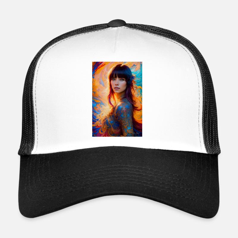 Beauté colorée 1 Casquette trucker 