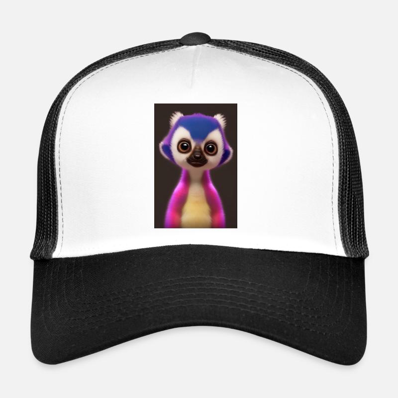 Singe lémurien Casquette trucker 