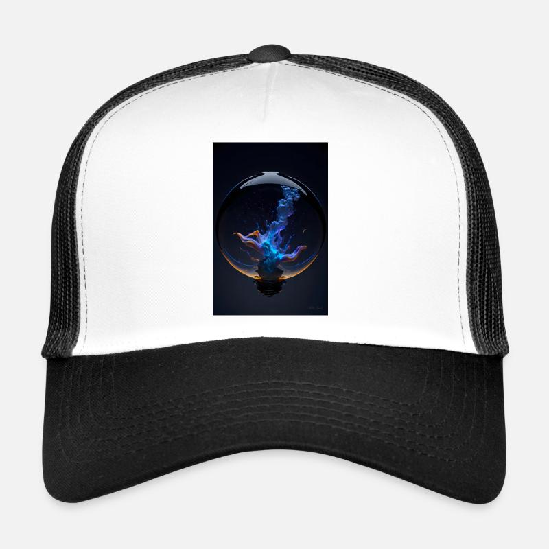 Clouds in a bubble plasma 1 Trucker Cap
